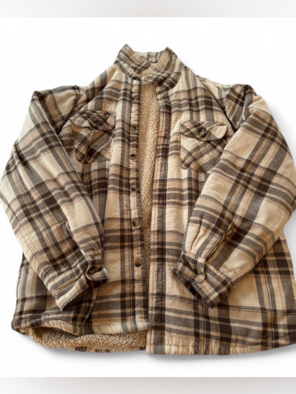Wrangler Sherpa-Lined Barn Coat